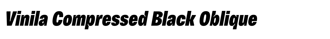 Vinila Compressed Black Oblique image